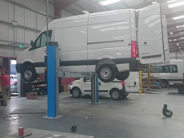 An image of a vehicle lift