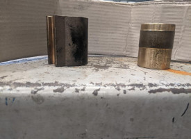 A piece of garage equipment.